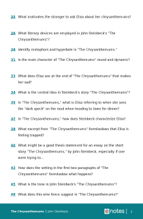 Preview image of Popular Questions About The Chrysanthemums