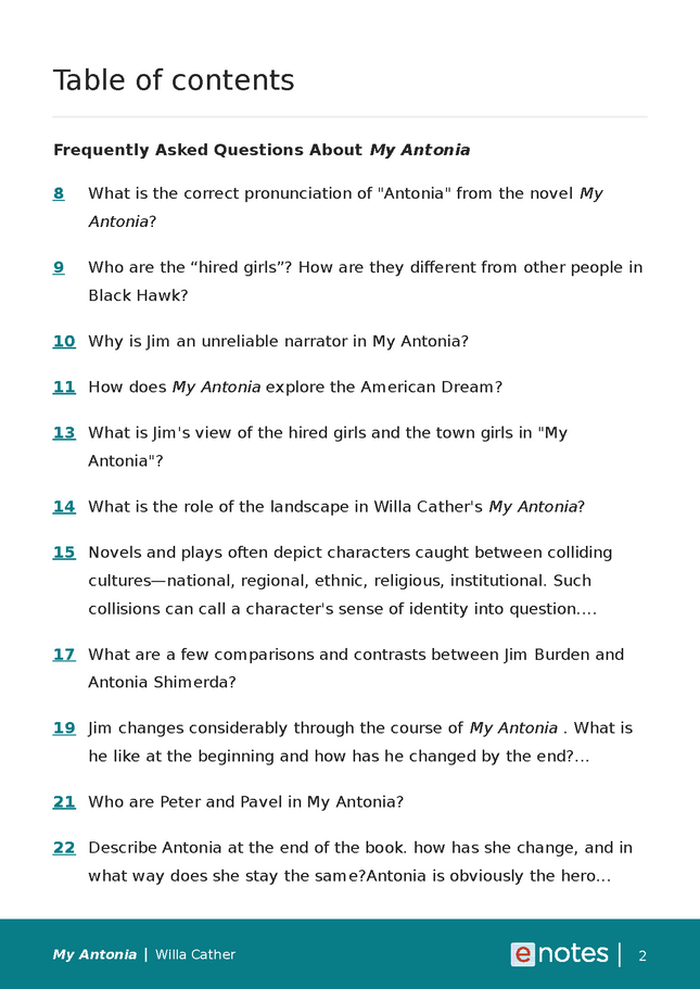 popular questions about my antonia preview image 2