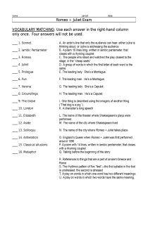 the book cover of Romeo & Juliet Exam