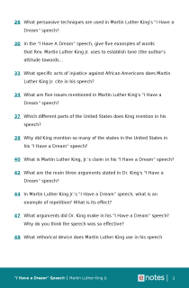 Preview image of Popular Questions About "I Have a Dream" Speech