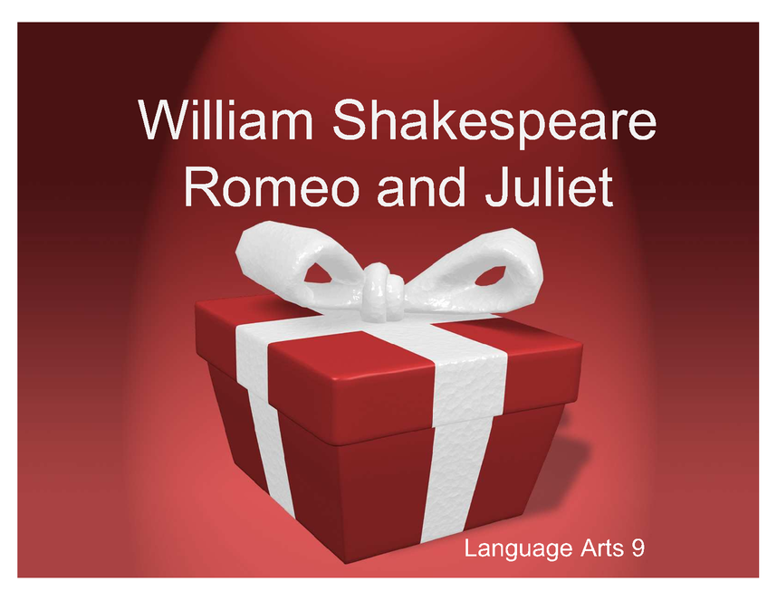 shakespeare's romeo and juliet preview image 1