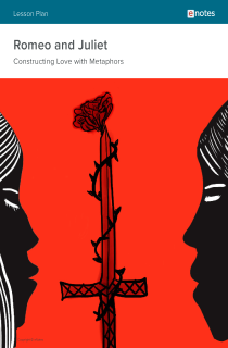 the book cover of Romeo and Juliet Literary Devices Lesson Plan