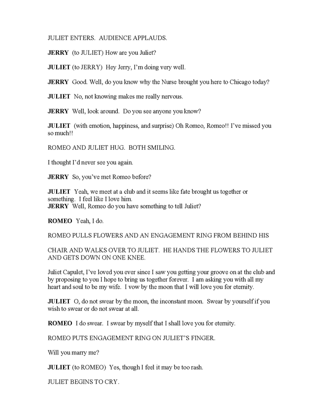 if romeo and juliet appeared on the jerry springer show preview image 6