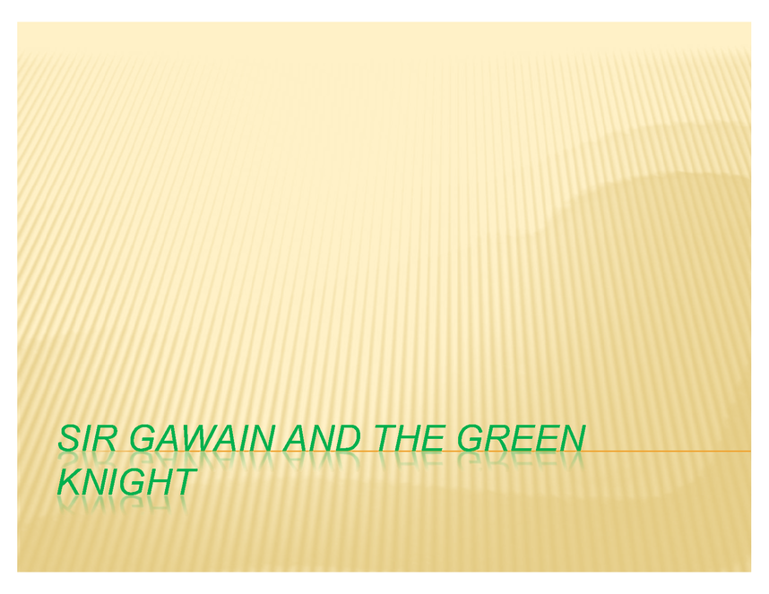 sir gawain and the green knight preview image 1