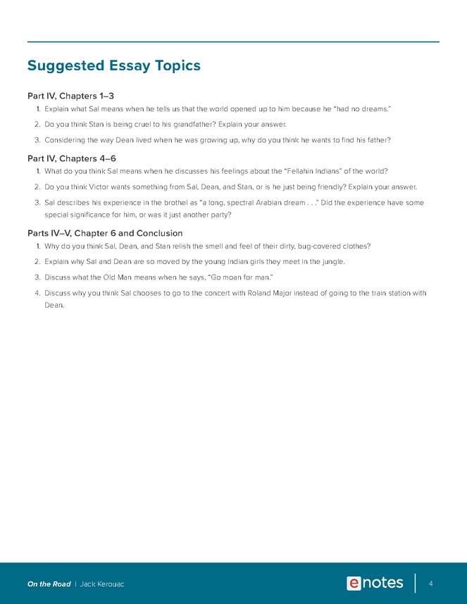 on the road essay topics and outlines preview image 4