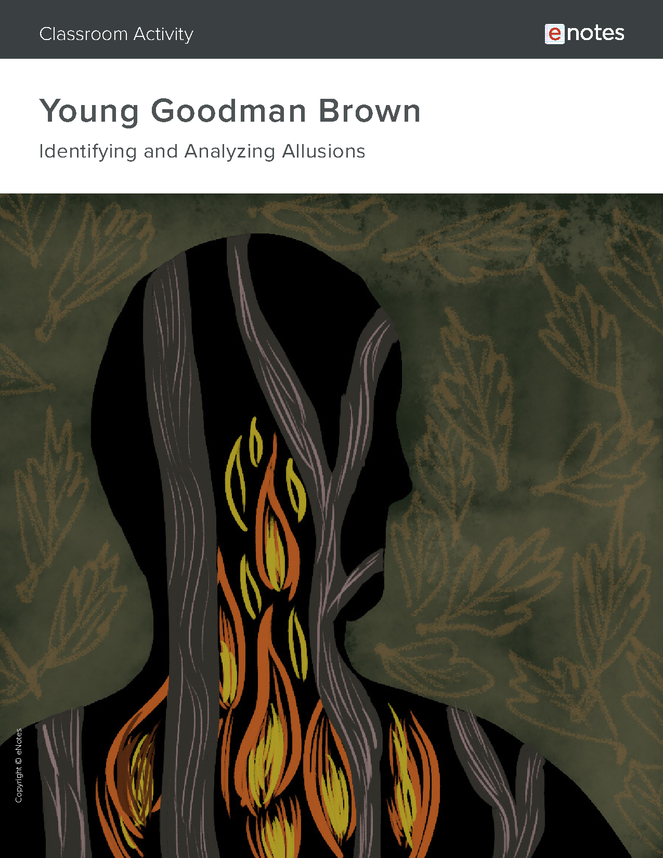 Young Goodman Brown Allusion Activity Our eNotes