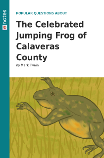 Preview image of Popular Questions About The Celebrated Jumping Frog of Calaveras County