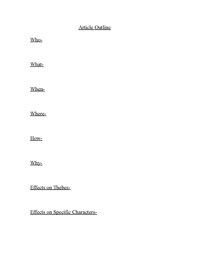 antigone newspaper article project preview image 2