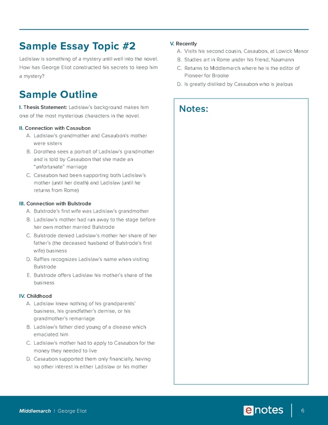 middlemarch essay topics and outlines preview image 6