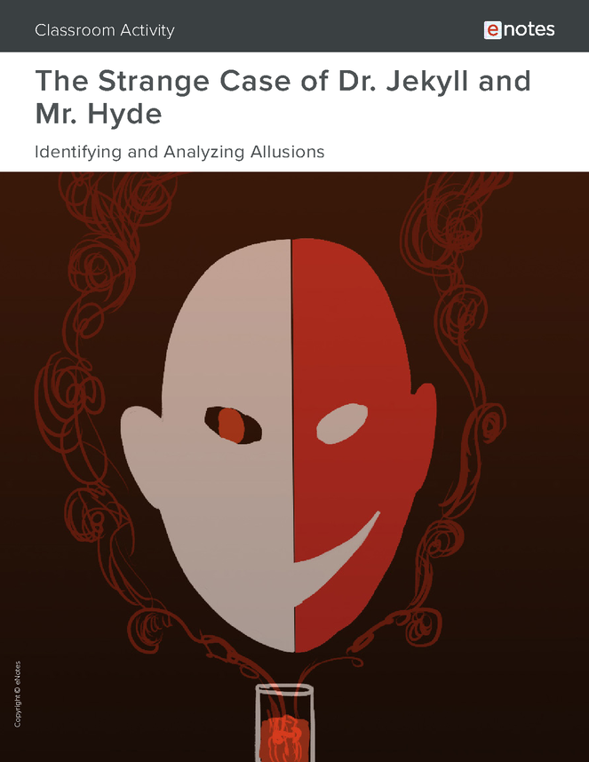 the strange case of dr. jekyll and mr. hyde allusion activity preview image 1