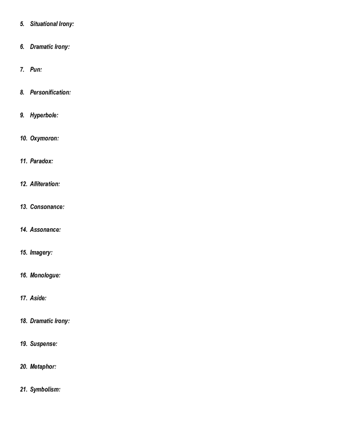 romeo and juliet: study guide preview image 2