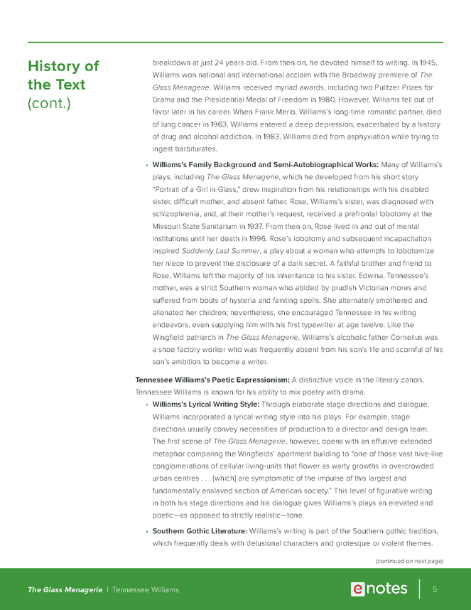 The glass menagerie anticipation guide image