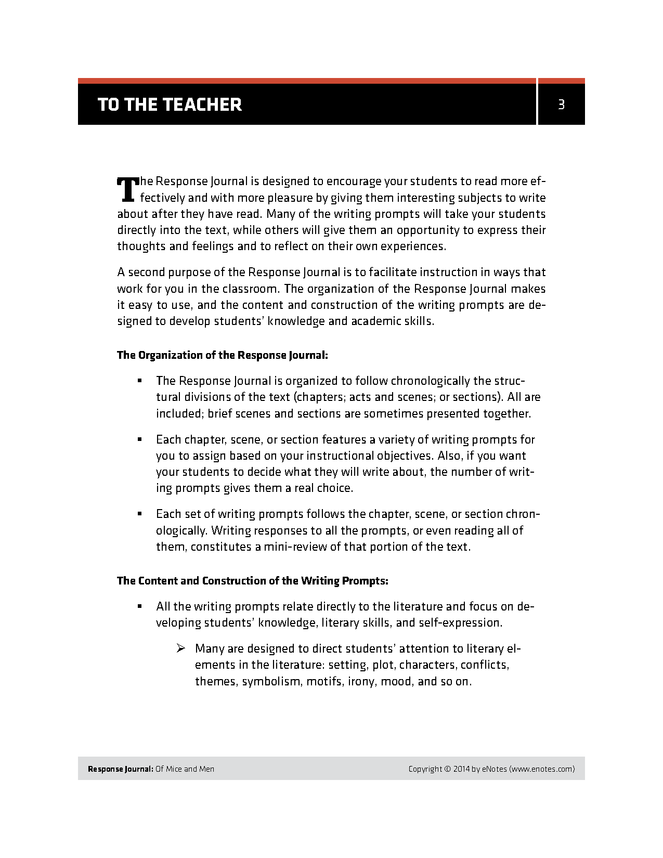 Doogie mice essay response 08 image