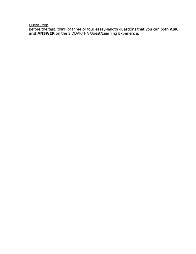 syllabus: hesse, siddhartha preview image 6