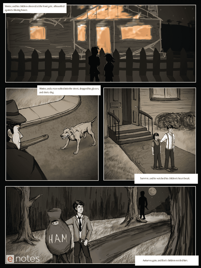 In Boo's Shoes, an eNotes Original To Kill A Mockingbird... Activities