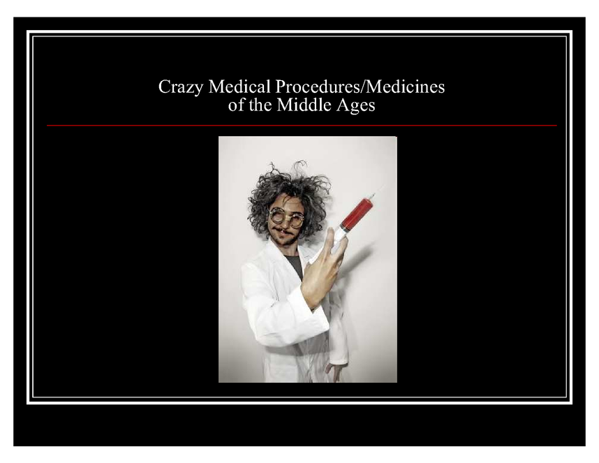 crazy medieval cures preview image 1
