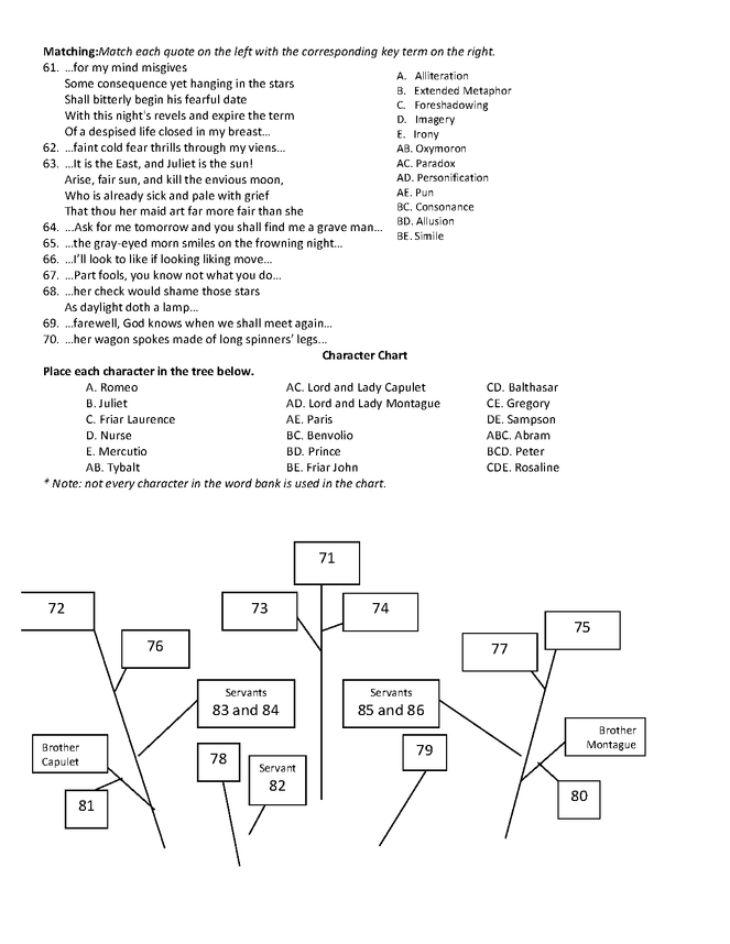 romeo and juliet: unit test preview image 4