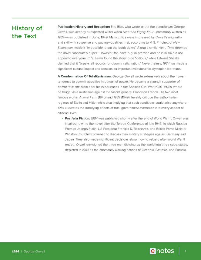 1984 enotes teaching guide preview image 4