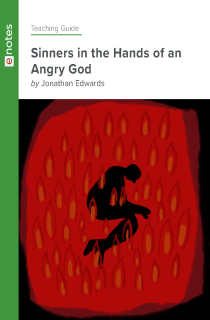 the book cover of Sinners in the Hands of an Angry God eNotes Teaching Guide