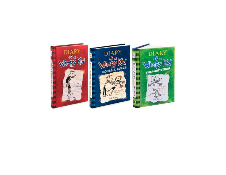 diary of a wimpy kid #1-3 pic preview image 1
