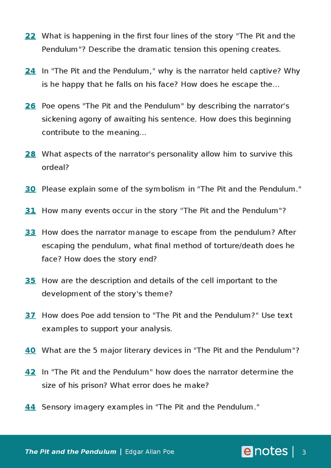 popular questions about the pit and the pendulum preview image 3