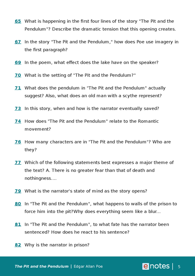 popular questions about the pit and the pendulum preview image 5