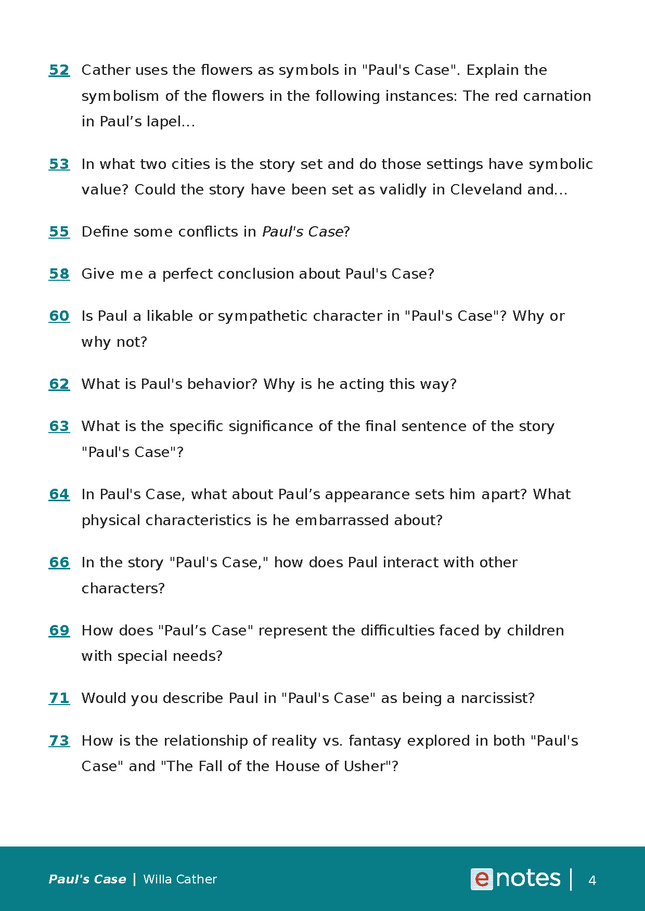 popular questions about paul's case preview image 4