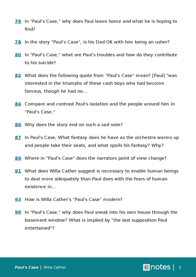 popular questions about paul's case preview image 5