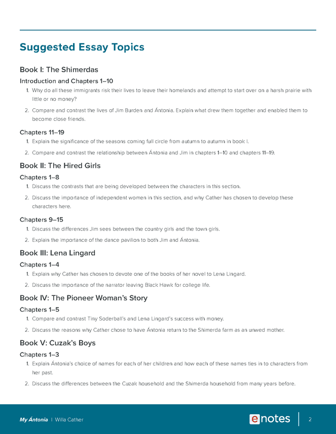 my antonia essay topics and outlines preview image 2