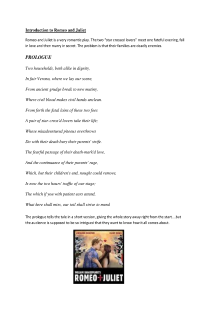 the book cover of Introducing The Play romeo & Juliet