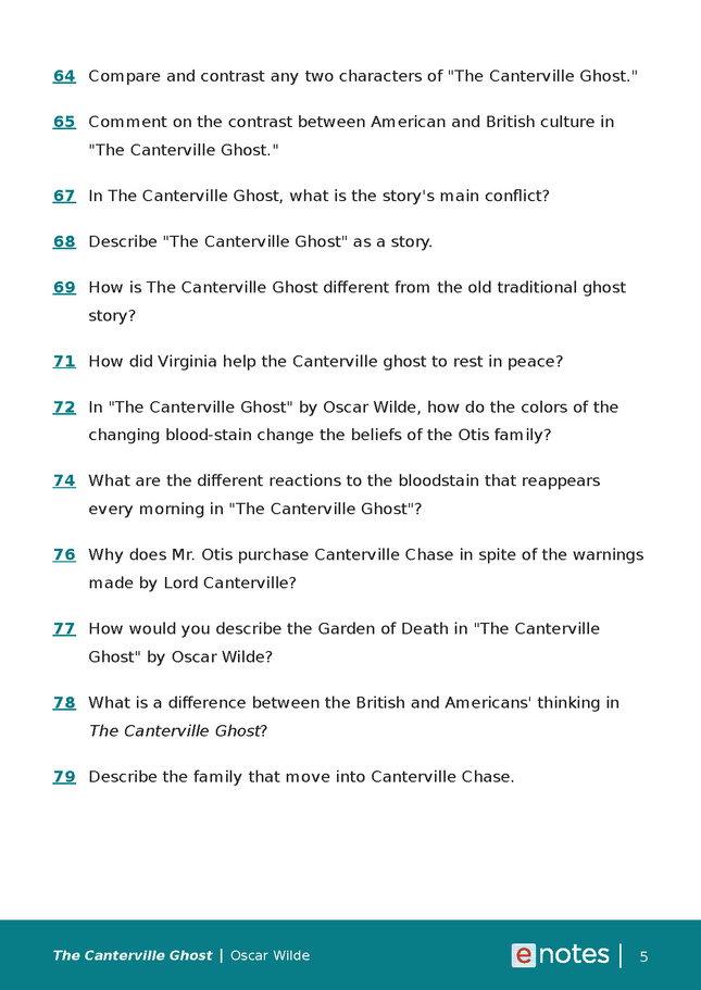 popular questions about the canterville ghost preview image 5