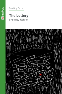 the book cover of The Lottery eNotes Teaching Guide