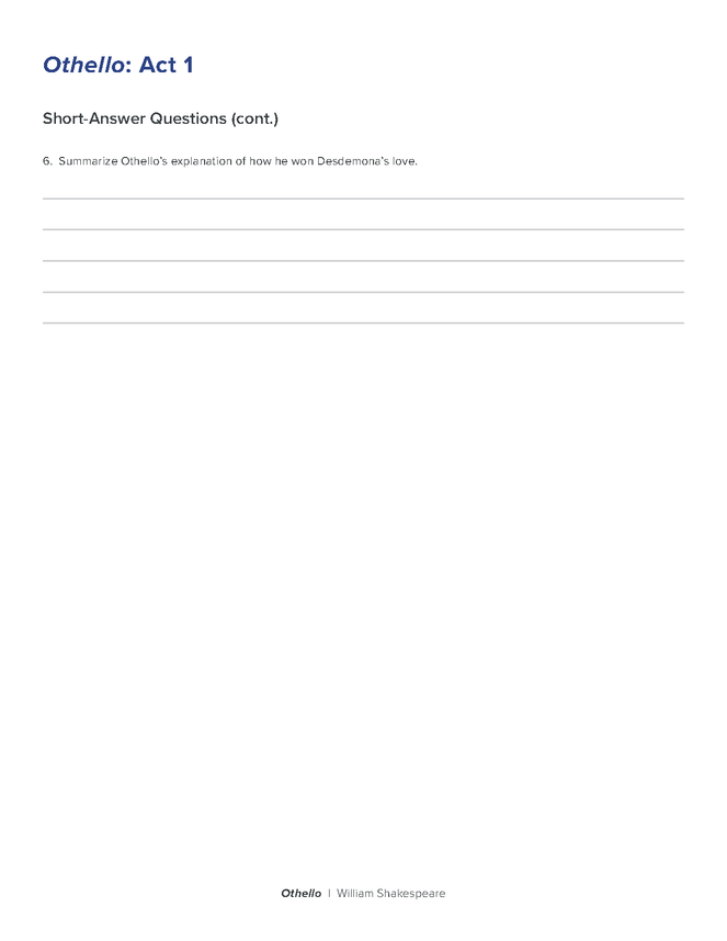 othello reading comprehension quiz preview image 4