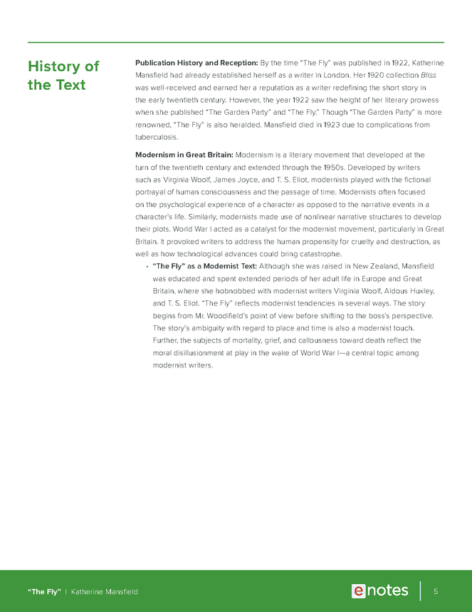 the fly enotes teaching guide preview image 5