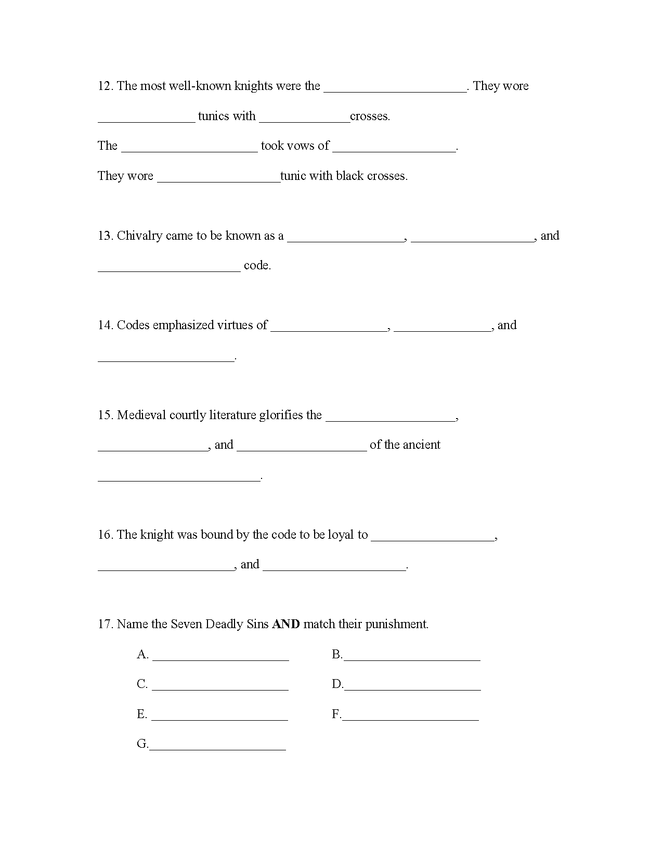introduction to medieval history/literature test preview image 3