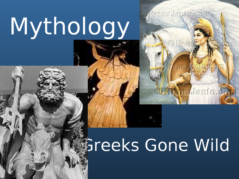 introduction to greek mythology + analysis assignment preview image 1
