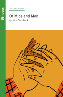the book cover of Of Mice and Men eNotes Teaching Guide