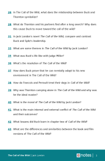 Preview image of Popular Questions About The Call of the Wild