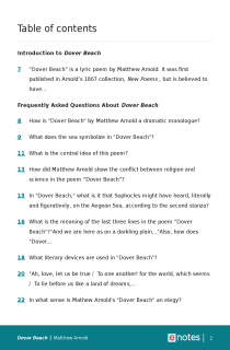 Preview image of Popular Questions About Dover Beach