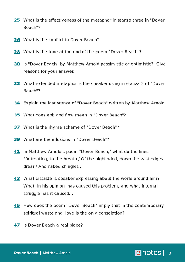 popular questions about dover beach preview image 3