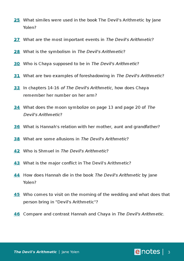 popular questions about the devil's arithmetic preview image 3