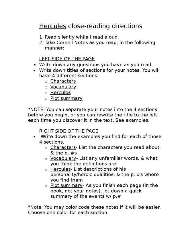 hercules notes assignment preview image 1
