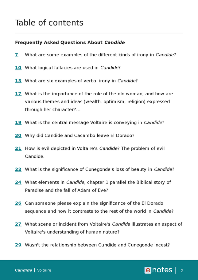 popular questions about candide preview image 2