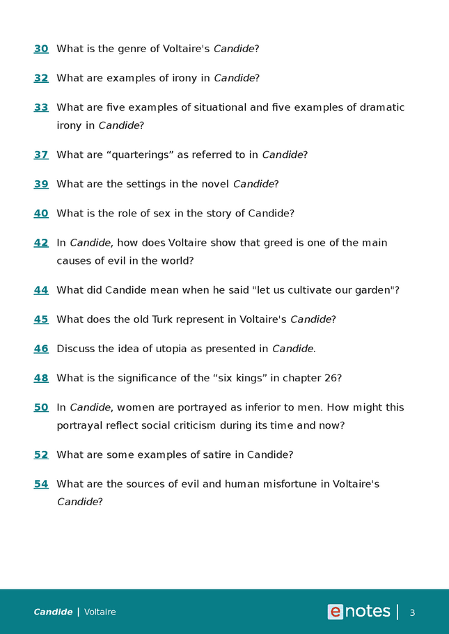 popular questions about candide preview image 3