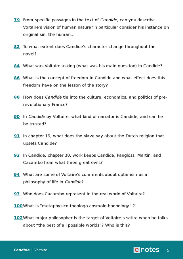 popular questions about candide preview image 5