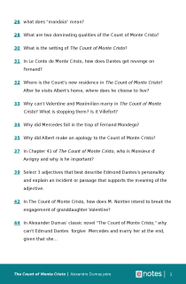 Preview image of Popular Questions About The Count of Monte Cristo
