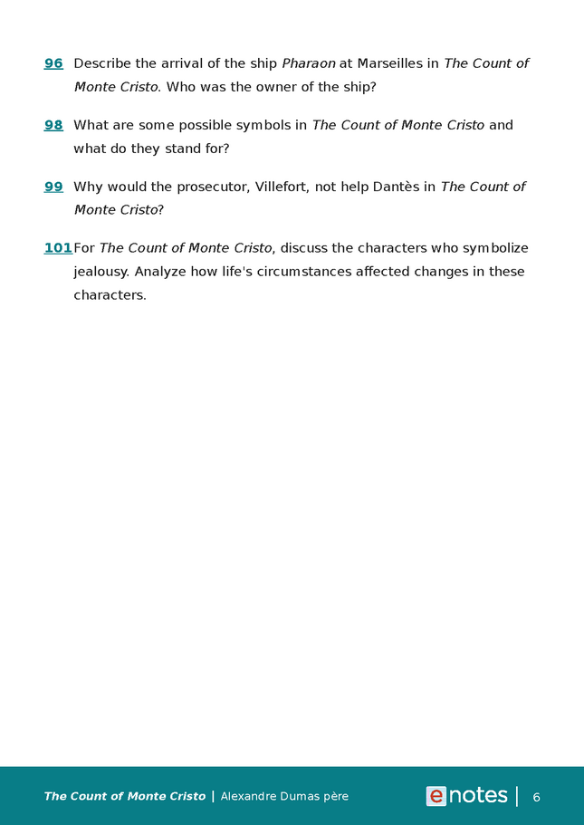 popular questions about the count of monte cristo preview image 6