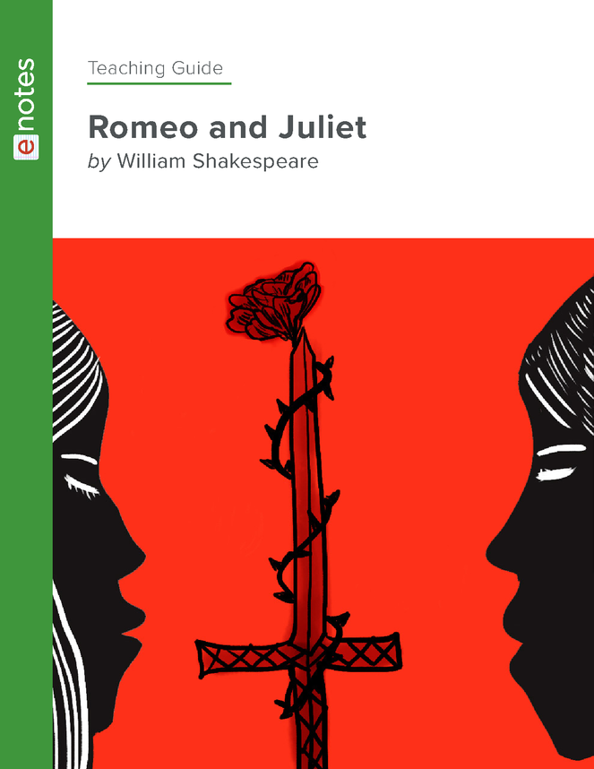romeo and juliet enotes teaching guide preview image 1