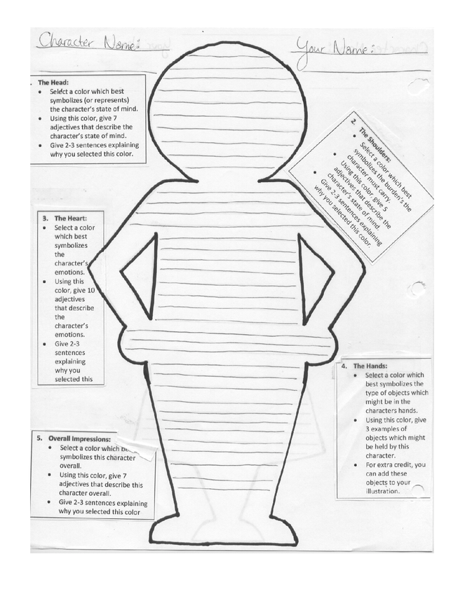 romeo and juliet: characterization activity preview image 2