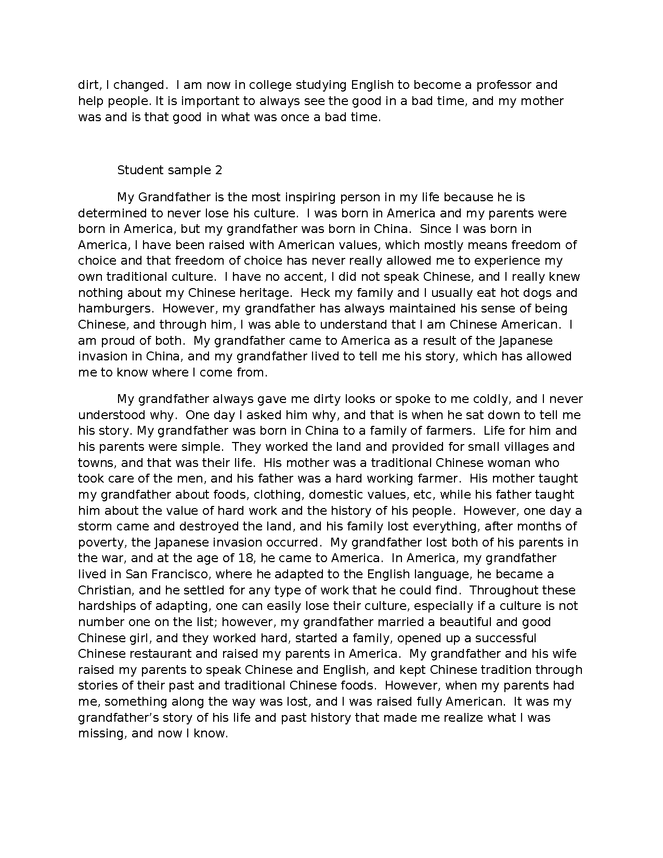 Teaching The Three body Paragraph Narrative Essay ENotes
